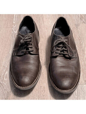 Cole Haan Gray Leather Lace Up Oxford Dress Shoe Centre Street Casual 11